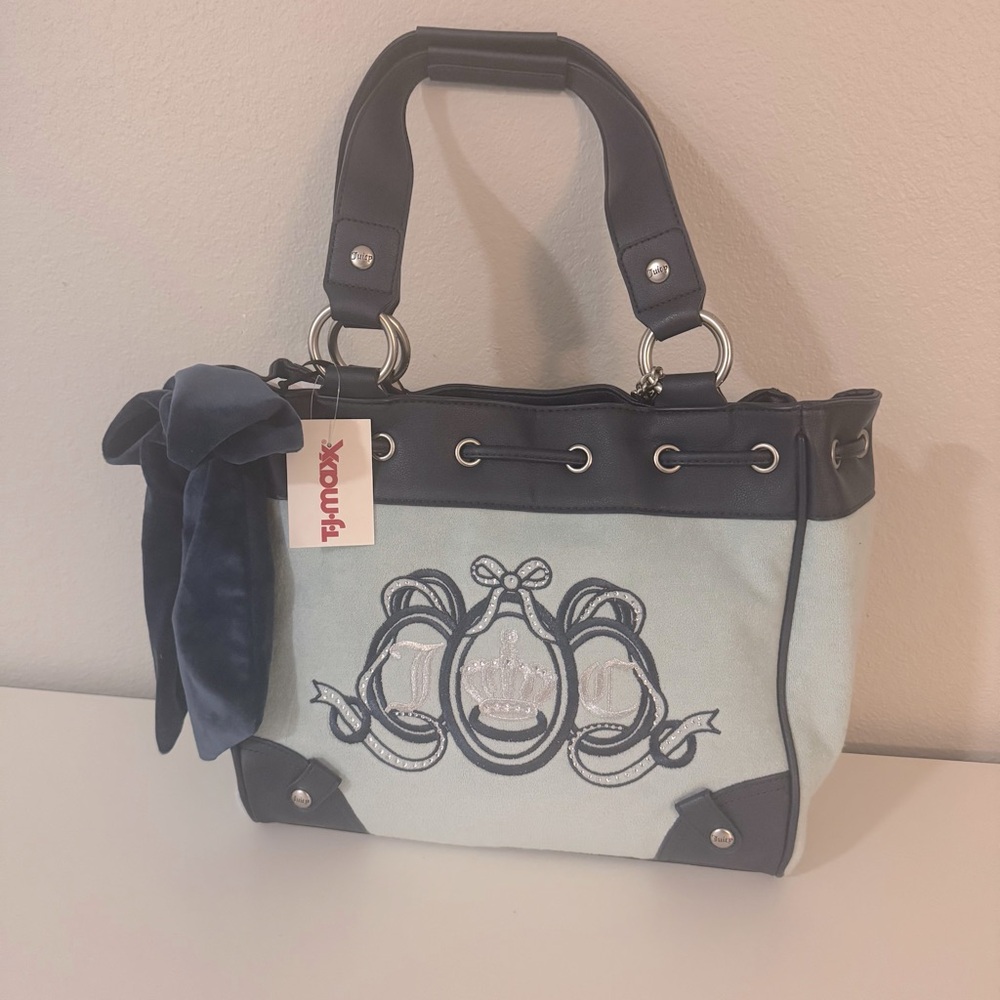 Juicy Couture Lovers Club Tote Daydreamer Tote Blue
